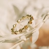 Thumbnail Image 4 of Juliette Maison Natural Blue Zircon Ring 10K White Gold