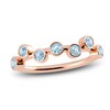 Thumbnail Image 1 of Juliette Maison Natural Aquamarine Ring 10K Rose Gold