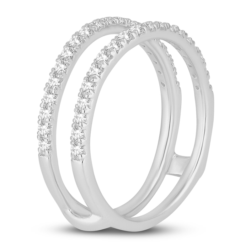 Main Image 2 of Diamond Enhancer Band 3/8 ct tw Round 14K White Gold