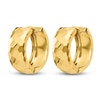 Thumbnail Image 2 of Hinged Hoop Earrings 14K Yellow Gold