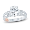 Thumbnail Image 1 of Pnina Tornai Lab-Grown Diamond Engagement Ring 2-1/5 ct tw Oval/Marquise/ Round 14K White Gold