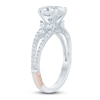 Thumbnail Image 2 of Pnina Tornai Lab-Grown Diamond Engagement Ring 2-1/5 ct tw Oval/Marquise/ Round 14K White Gold