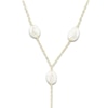 Thumbnail Image 3 of Freshwater Cultured Pearl Station Necklace 14K Yellow Gold 18"