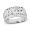 Thumbnail Image 1 of Men's Diamond Ring 1 ct tw Round 14K White Gold