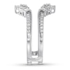 Thumbnail Image 3 of Diamond Anniversary Enhancer Band 1/2 ct tw Round 14K White Gold
