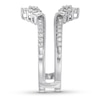 Thumbnail Image 2 of Diamond Anniversary Enhancer Band 1/2 ct tw Round 14K White Gold