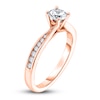 Thumbnail Image 2 of Diamond Engagement Ring 3/8 ct tw Round 14K Rose Gold