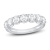 Thumbnail Image 1 of Lab-Grown Diamond Anniversary Band 2 ct tw Round 14K White Gold