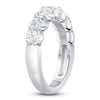 Thumbnail Image 2 of Lab-Grown Diamond Anniversary Band 2 ct tw Round 14K White Gold