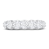 Thumbnail Image 3 of Lab-Grown Diamond Anniversary Band 2 ct tw Round 14K White Gold