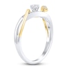 Thumbnail Image 1 of Diamond Promise Ring 1/5 ct tw Round 14K Two-Tone Gold