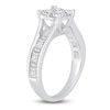 Thumbnail Image 2 of Princess & Baguette-Cut Diamond Engagement Ring 2 ct tw 14K White Gold