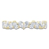 Thumbnail Image 3 of Lab-Grown Diamond Pnina Tornai Pear-Shaped Heart Anniversary Ring 1 ct tw 14K Yellow Gold