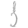 Thumbnail Image 2 of Charm'd by Lulu Frost Diamond Letter C Charm 1/15 ct tw Pavé Round  10K White Gold