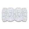 Thumbnail Image 3 of Baguette & Round-Cut Multi-Diamond Fashion Ring 1-3/4 ct tw 14K White Gold