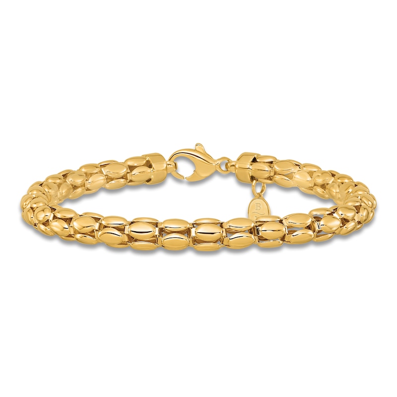Main Image 1 of Blue Nile X Jared Fancy Oval Link Bracelet 14K Yellow Gold 7.5"