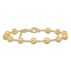 Thumbnail Image 1 of Blue Nile X Jared Bead Station Bracelet 14K Yellow Gold 7.5"