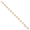 Thumbnail Image 3 of Blue Nile X Jared Bead Station Bracelet 14K Yellow Gold 7.5"