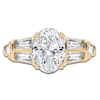 Thumbnail Image 3 of Oval-Cut Created By Jared Studio Lab-Grown Diamond Engagement Ring 3-1/2 ct tw 14K Yellow Gold
