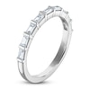 Thumbnail Image 2 of Vera Wang VOW Baguette-Cut Diamond Wedding Band 1/2 ct tw 14K White Gold