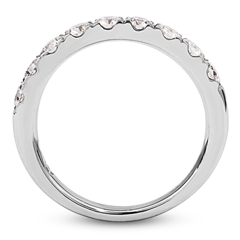 Main Image 2 of Storied Diamond Desert Sands of Eternity Anniversary Ring 1 ct tw Platinum