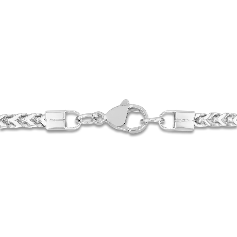 Main Image 3 of Franco Chain Necklace 3mm Stainless Steel 24"