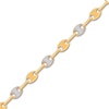 Thumbnail Image 3 of Men's Diamond Mariner Link Bracelet 1/3 ct tw 10K Yellow Gold 8.5"