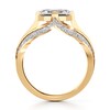 Thumbnail Image 2 of J'Lure Lab-Grown Diamond Imperial-Emerald Step-Cut Engagement Ring 2-3/8 ct tw 18K Yellow Gold