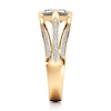 Thumbnail Image 3 of J'Lure Lab-Grown Diamond Lozenge Step-Cut Engagement Ring 2-3/8 ct tw 18K Yellow Gold