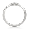 Thumbnail Image 2 of J'Lure Lab-Grown Diamond Scalloped Wedding Band 1/6 ct tw 18K White Gold