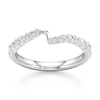 Thumbnail Image 1 of J'Lure Lab-Grown Diamond Contour Wedding Band 1/3 ct tw 18K White Gold