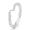 Thumbnail Image 4 of J'Lure Lab-Grown Diamond Contour Wedding Band 1/3 ct tw 18K White Gold