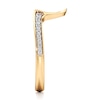 Thumbnail Image 3 of J'Lure Lab-Grown Diamond Contour Wedding Band 1/5 ct tw 18K Yellow Gold