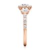 Thumbnail Image 3 of J'Lure Octagon Brilliant-Cut Lab-Created Diamond Engagement Ring 1-7/8 ct tw 18K Rose Gold