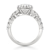 Thumbnail Image 2 of J'Lure Octagon Step-Cut Lab-Created Diamond Engagement Ring 3-1/2 ct tw 18K White Gold
