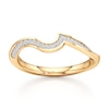 Thumbnail Image 1 of J'Lure Lab-Grown Diamond Contour Wedding Band 1/6 ct tw 18K Yellow Gold