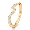 Thumbnail Image 4 of J'Lure Lab-Grown Diamond Contour Wedding Band 1/6 ct tw 18K Yellow Gold