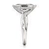 Thumbnail Image 3 of J'Lure Lozenge Step-Cut Lab-Created Diamond Bypass Engagement Ring 2-1/5 ct tw 18K White Gold