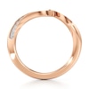 Thumbnail Image 2 of J'Lure Lab-Grown Diamond Contour Wedding Band 1/5 ct tw 18K Rose Gold