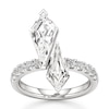 Thumbnail Image 1 of J'Lure Kite Step-Cut Two-Stone Lab-Grown Diamond Engagement Ring 3-3/8 ct tw 18K White Gold