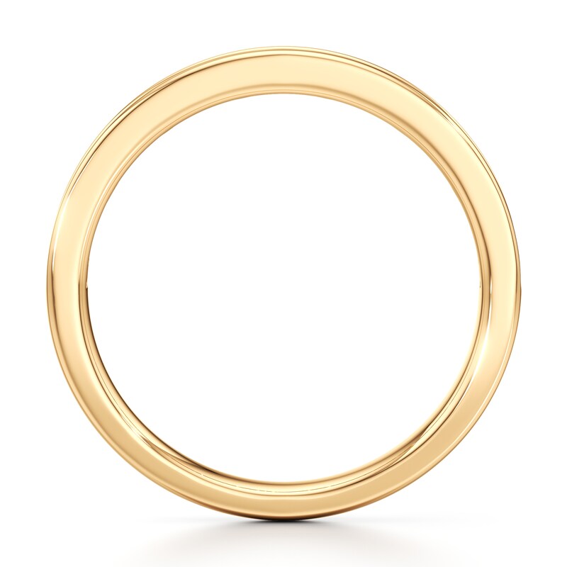 Main Image 2 of J'Lure Baguette & Round-Cut Lab-Grown Diamond Wedding Band 3/8 ct tw 18K Yellow Gold