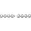 Thumbnail Image 2 of Unspoken Diamond Link Bracelet 3 ct tw 14K White Gold 7"