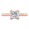 Thumbnail Image 3 of Certified Princess-Cut Diamond Solitaire Engagement Ring 1-1/2 ct tw 14K Rose Gold (I1/I)