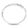 Thumbnail Image 3 of Shy Creation Diamond Multi-Row Crossover Bangle Bracelet 1-1/2 ct tw 14K White Gold SC55021369ZS