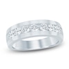 Thumbnail Image 1 of Men's Lab-Grown Diamond Seven-Stone Band 1-1/2 ct tw 14K White Gold