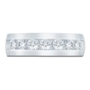 Thumbnail Image 3 of Men's Lab-Grown Diamond Seven-Stone Band 1-1/2 ct tw 14K White Gold