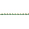 Thumbnail Image 2 of Natural Emerald Bezel-Set Line Bracelet 14K Yellow Gold 7"