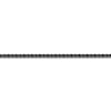 Thumbnail Image 2 of Wheat Chain Necklace 3mm Black Ion-Plated Stainless Steel 18"