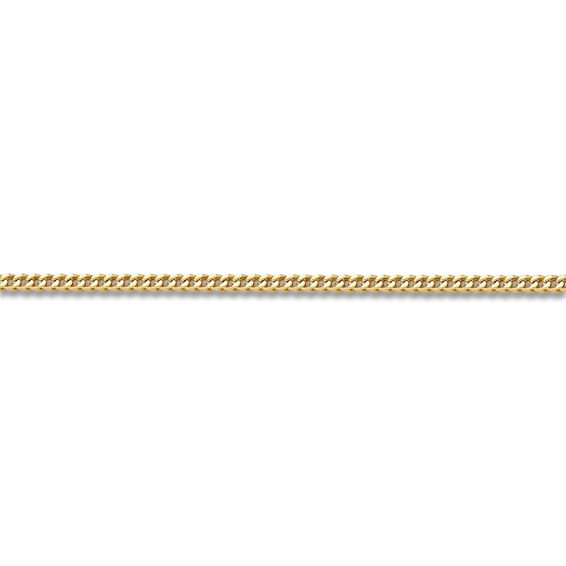 Main Image 2 of Foxtail Chain Necklace 2.5mm Yellow Ion-Plated Stainless Steel 24"