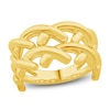Thumbnail Image 1 of Unspoken Double Crosslink Ring Solid 14K Yellow Gold